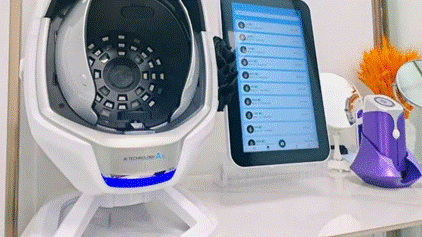 等离子体美容仪展示